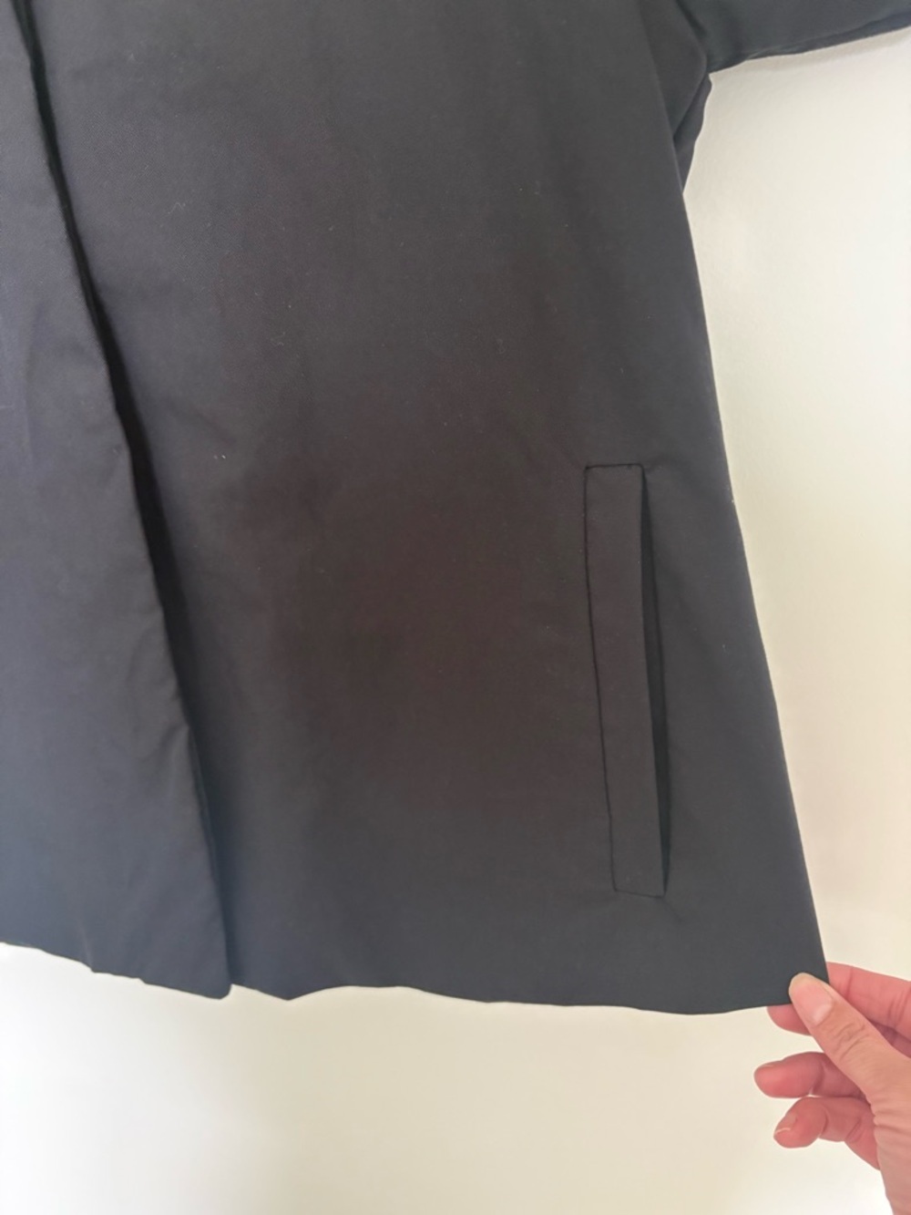 Bagatelle Collection Black Jacket with Gingham Trim – Size Large – NWT 🖤 - Picture 6 of 12